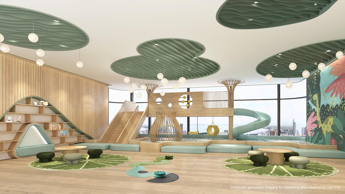 Once Wongamat — kids' playroom
