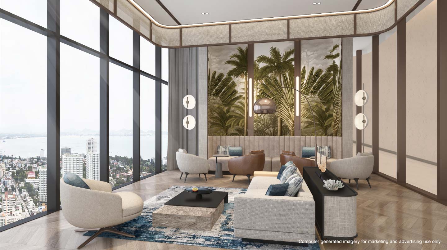 Once Wongamat — private residents' lounge
